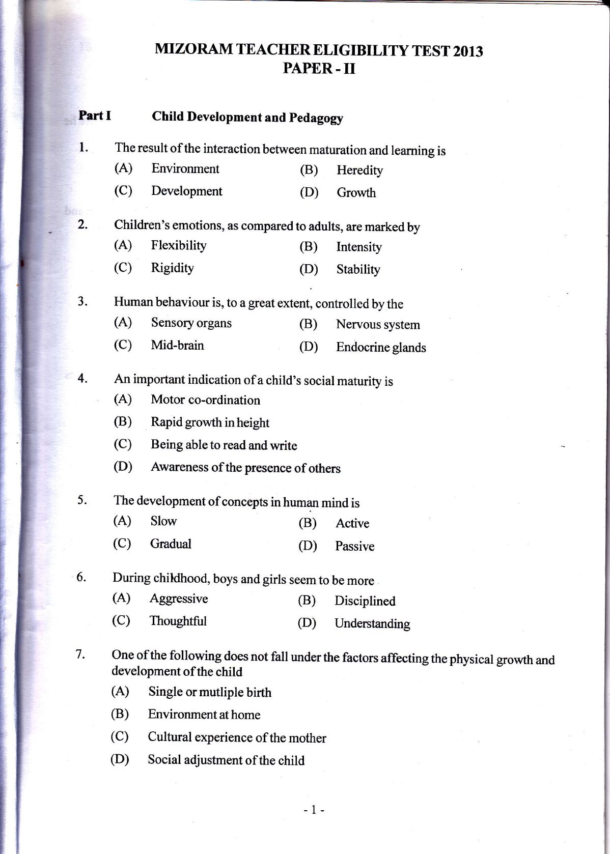 1198px x 1678px - 16/03/2016 Teachers Eligibility Test Paper II DEC 2013 - [PDF ...